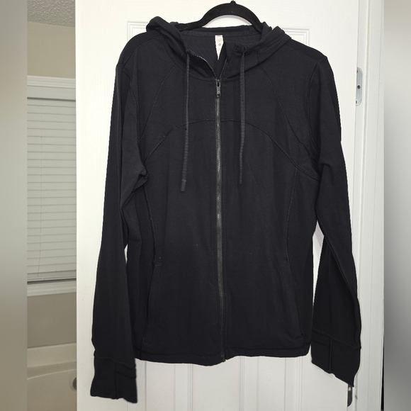Women's Black Lululemon Hooded Define Jacket Size 18 - Picture 3 of 9